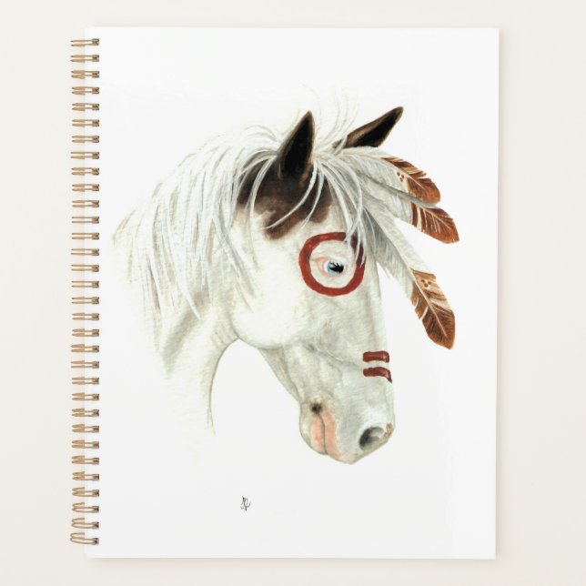 Majestic Horse by Bihrle 8.5 x 11" Planner (Front)