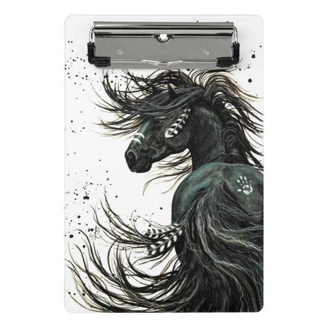 Majestic Horse by Bihrle 8.5 x 11" Planner Mini Clipboard (Front)