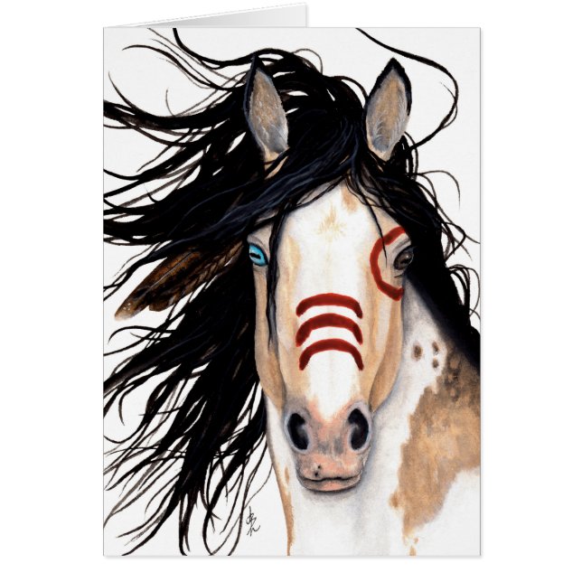 Majestic Horse by BiHrLe Card (Front)