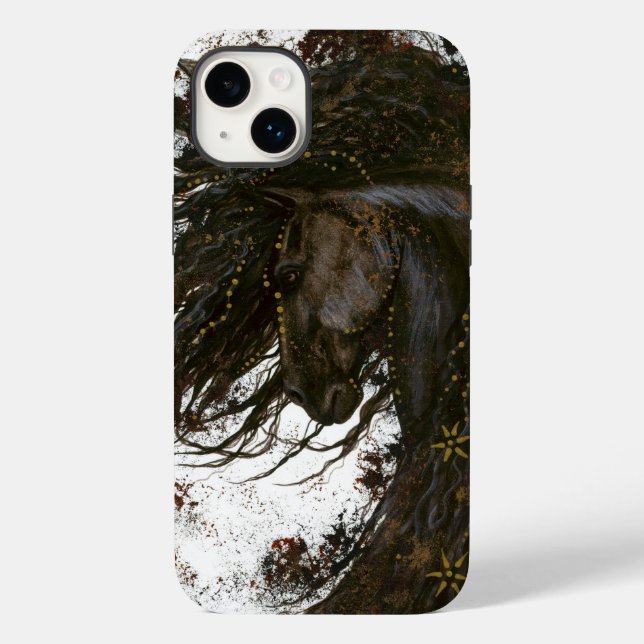 Majestic Horse by Bihrle iPhone Case (Back)