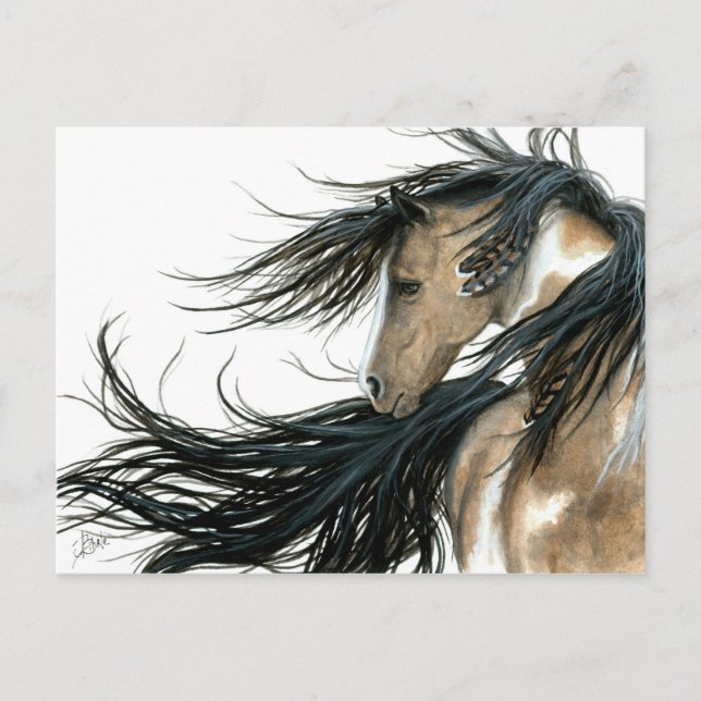 Majestic Horse by Bihrle Postcard (Front)
