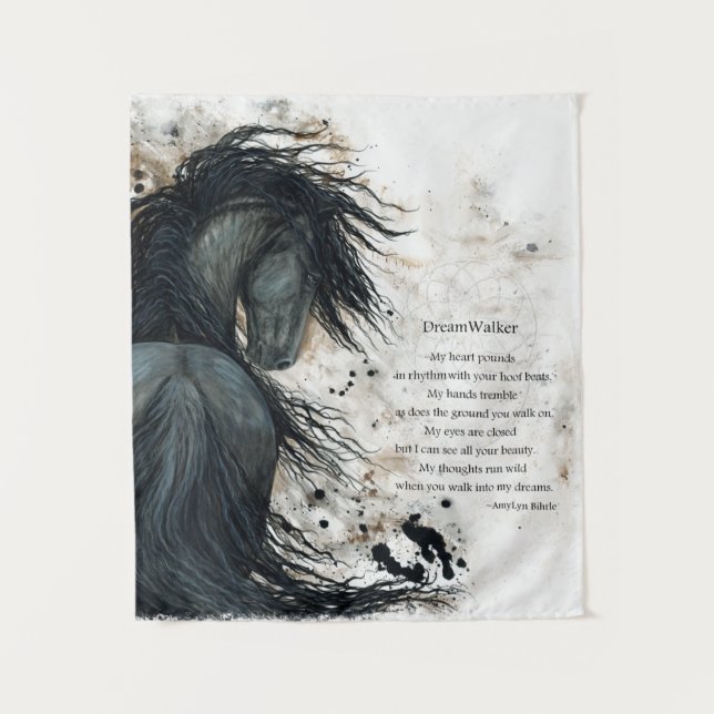 Majestic Horse by Bihrle Tapestry (Front)