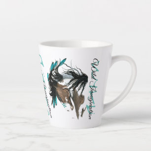 Majestic Horse by Bihrle Wild Imagination Latte Mug
