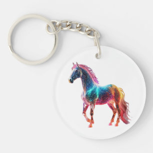 Majestic Horse Key Ring