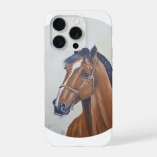Majestic Horse Portrait T-Shirt iPhone 15 Pro Case