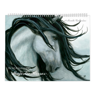 Majestic Horses By Bihrle Calendar
