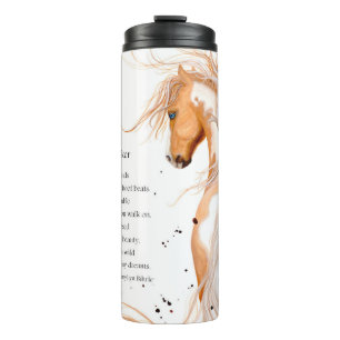 Majestic Horses by Bihrle Thermal Tumbler