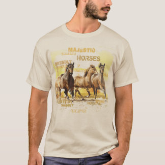 Majestic Horses Men's T-Shirt