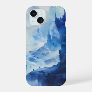 Majestic Icebound Peaks Phone Case