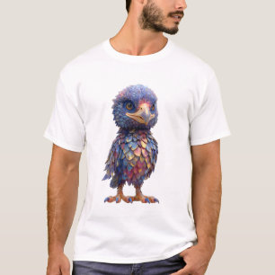 Majestic Iridescent Mythical Griffin Men T-Shirt