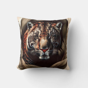 Majestic Jaguar - King Of The Jungle Cushion