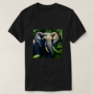 Majestic Jungle Elephant - Wild And Free T-Shirt