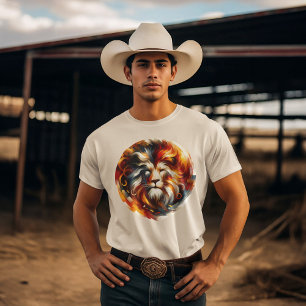 Majestic Leo Zodiac Sign T-Shirt