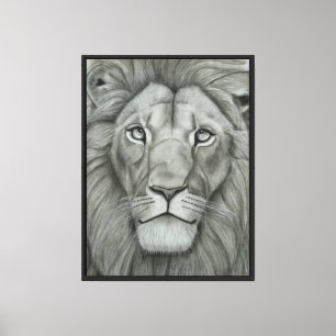 Majestic Lion Canvas Print