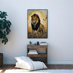 Majestic Lion Canvas Print