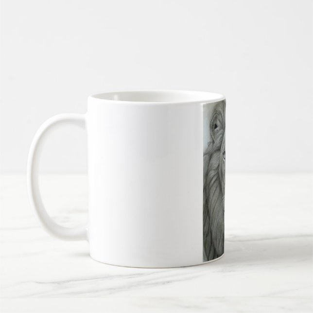 Majestic Lion Coffee Mug (Left)