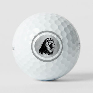 Majestic Lion Embellished Golf Balls