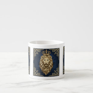 Majestic lion espresso cup