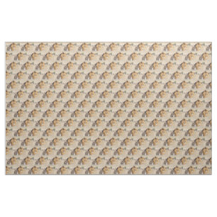 Majestic lion fabric