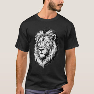 Majestic Lion Head T-Shirt
