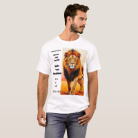 Majestic Lion King Inspirational Quote Art