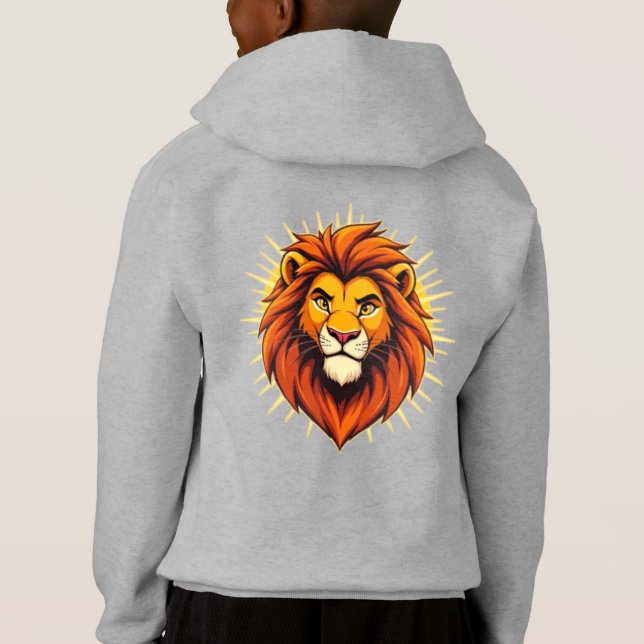 Majestic Lion – King of Power and Authority (Back)