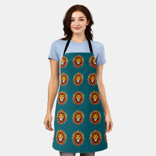 Majestic Lion – King of Power and Authority Apron