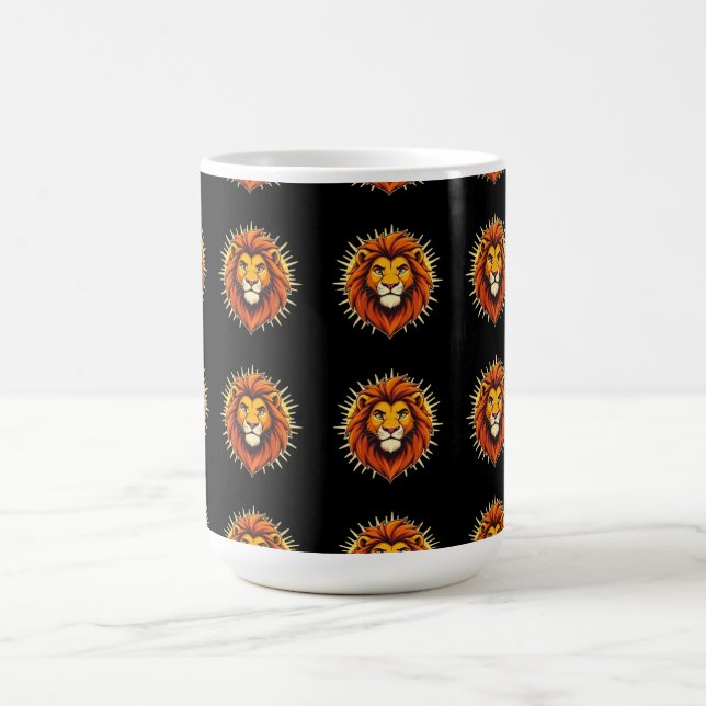 Majestic Lion – King of Power and Authority Coffee Mug (Center)