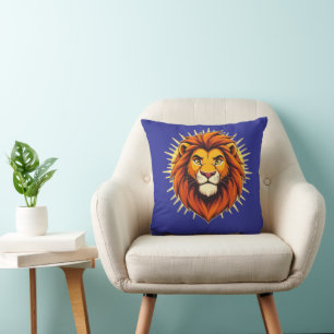 Majestic Lion – King of Power and Authority Cushion