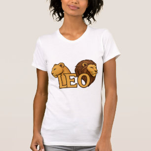 Majestic Lion & Lioness Fusion – Bold Wildlife  T-Shirt