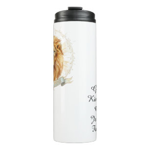 Majestic Lion of Judah Christian Thermal Insulated Tumbler