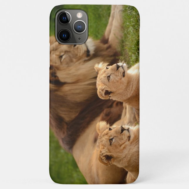 Majestic Lion Phone Case – Bold & Powerful Animal  (Back)