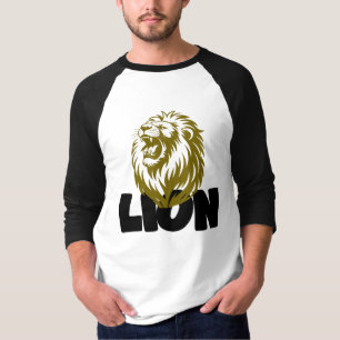 Majestic Lion Roar Graphic T-Shirt