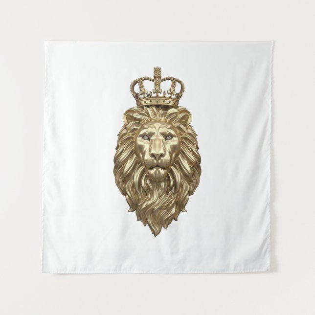 Majestic lion tapestry (Front)