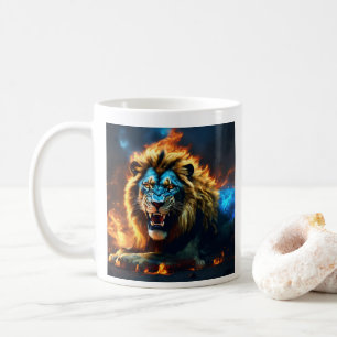 Majestic Lion Tea Cup