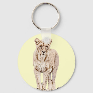 Majestic Lioness Key Ring