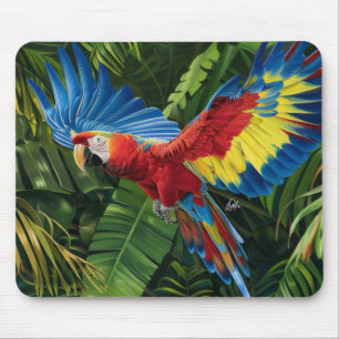 Majestic Macaw Mouse Mat