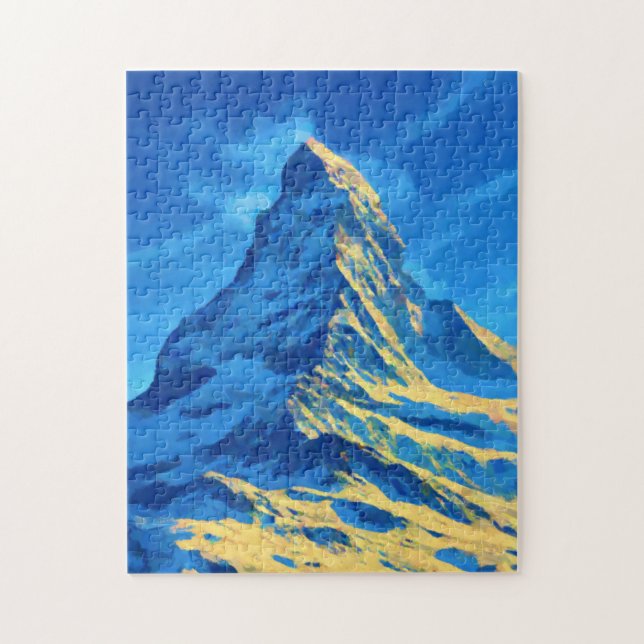 Majestic Matterhorn Jigsaw Puzzle (Vertical)