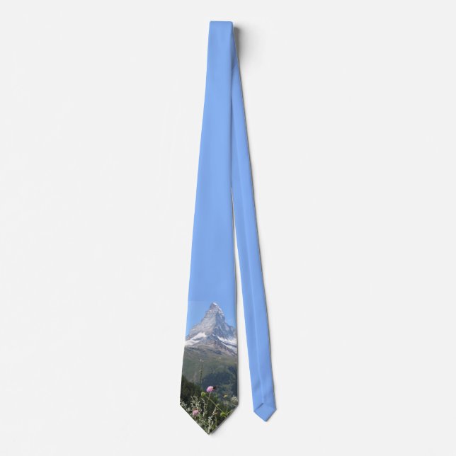 Majestic Matterhorn Mountain Tie (Front)