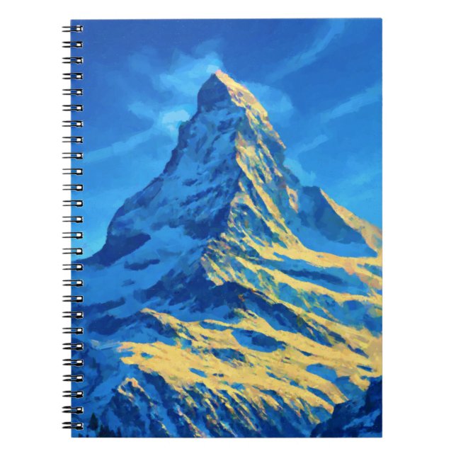 Majestic Matterhorn Notebook (Front)