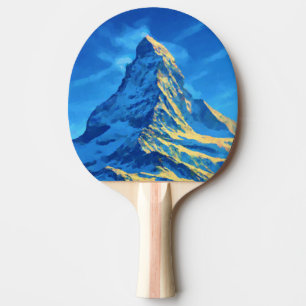 Majestic Matterhorn Ping Pong Paddle