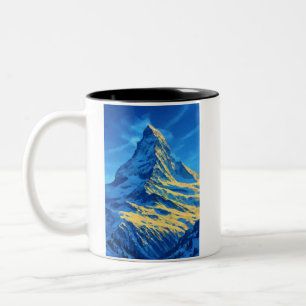 Majestic Matterhorn Two-Tone Coffee Mug