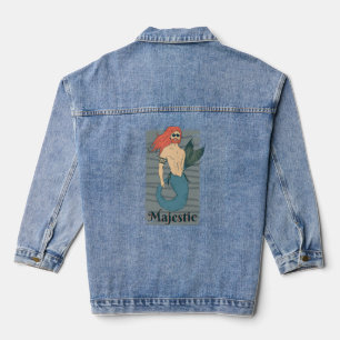 Majestic Merman Denim Jacket