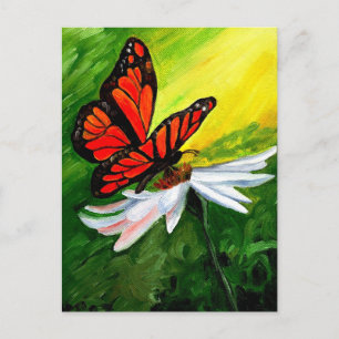 Majestic Monarch Butterfly  Postcard