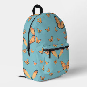 Majestic Monarch Butterfly Printed Backpack