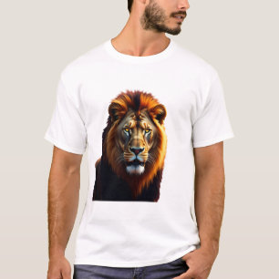Majestic Monarch: The Reign of the Wild Lion T-Shirt