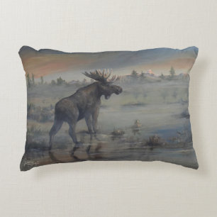 Majestic Moose Decorative Cushion