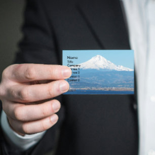 Majestic Mount Hood Landscape Business Card