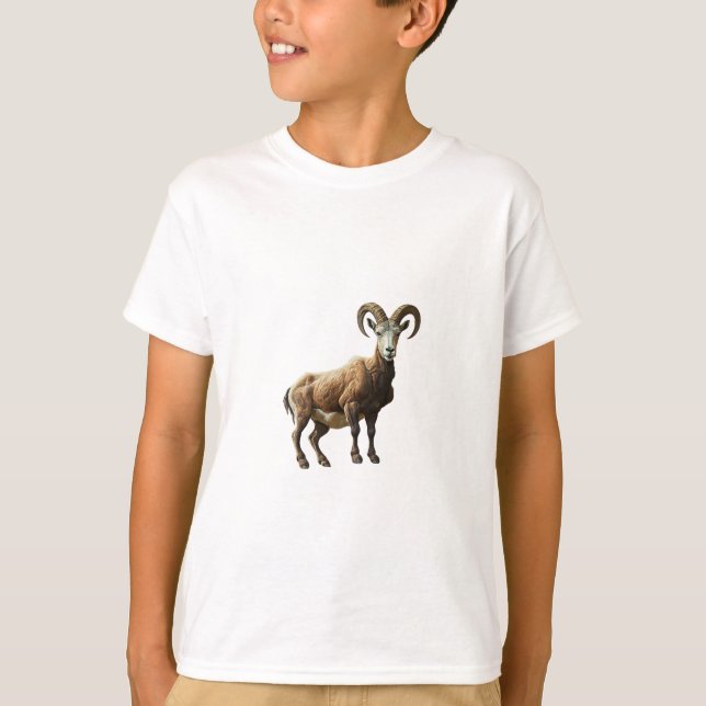 Majestic mountain goat T-Shirt (Front)