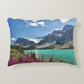 Majestic Mountain Lake Accent Pillow